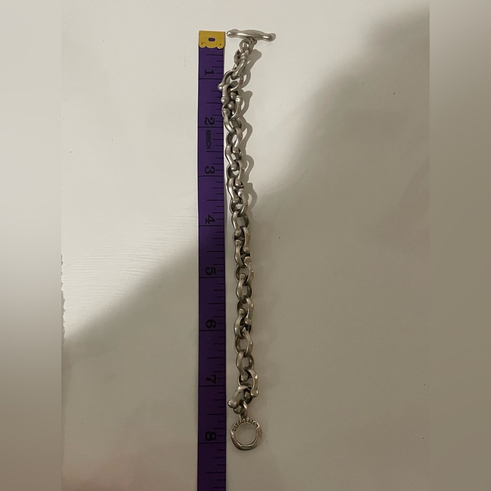 ‼️Moving Sale Tateossian London Chunky Silver Chain Bracelet 49g - Picture 13 of 14